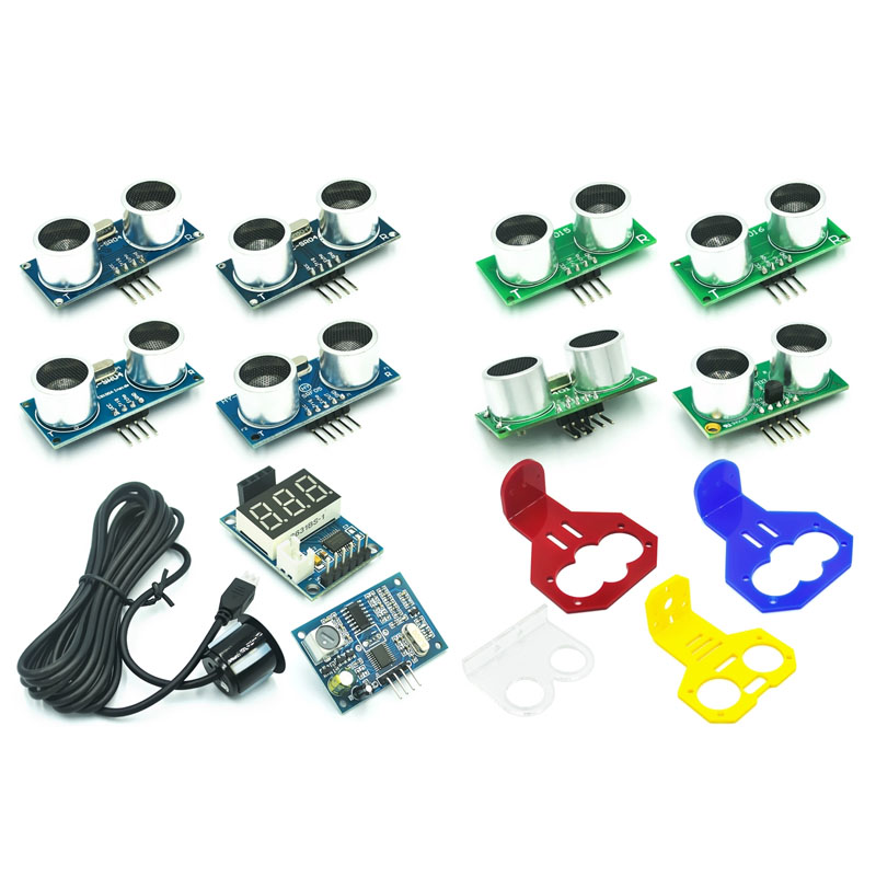Ultrasonic Sensor Hc-Sr04 - HC-SR04 HYSRF05 US-15/16/26/25/100 อัลตราโซนิกโมดูลเซนเซอร์วงเล็บ