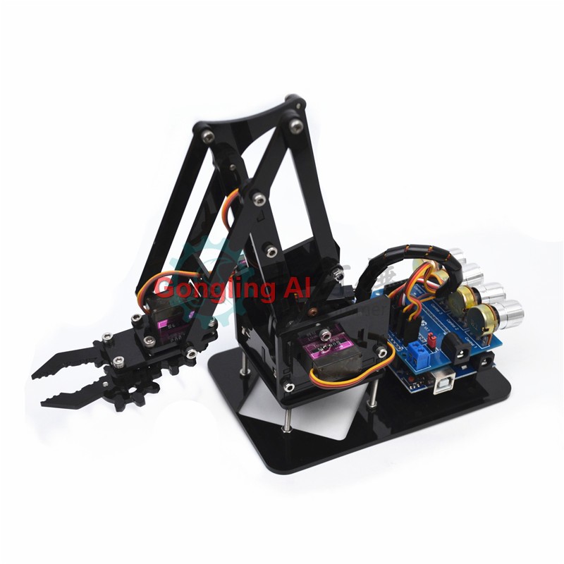 Servo Sg90 - แขนหุ่นยนต์ STEM 4 DOF พร้อมเซอร์โว SG90