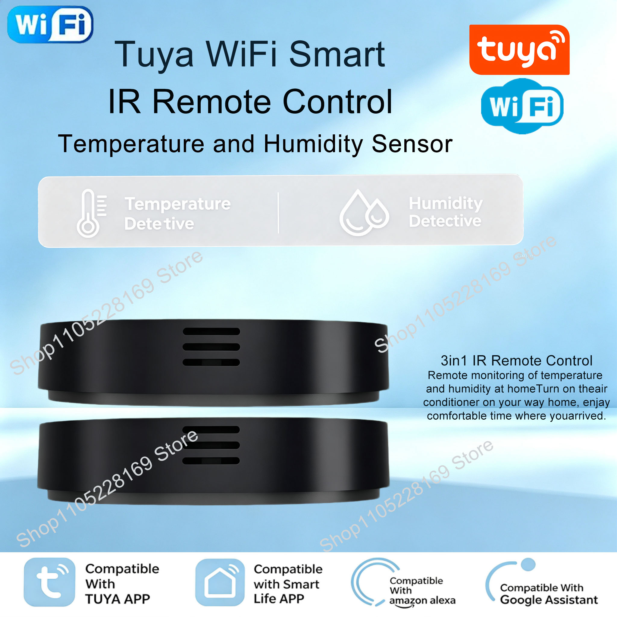 Ir Remote Module - รีโมทอินฟราเรด 3-in-1 แบบ WiFi ของ Tuya