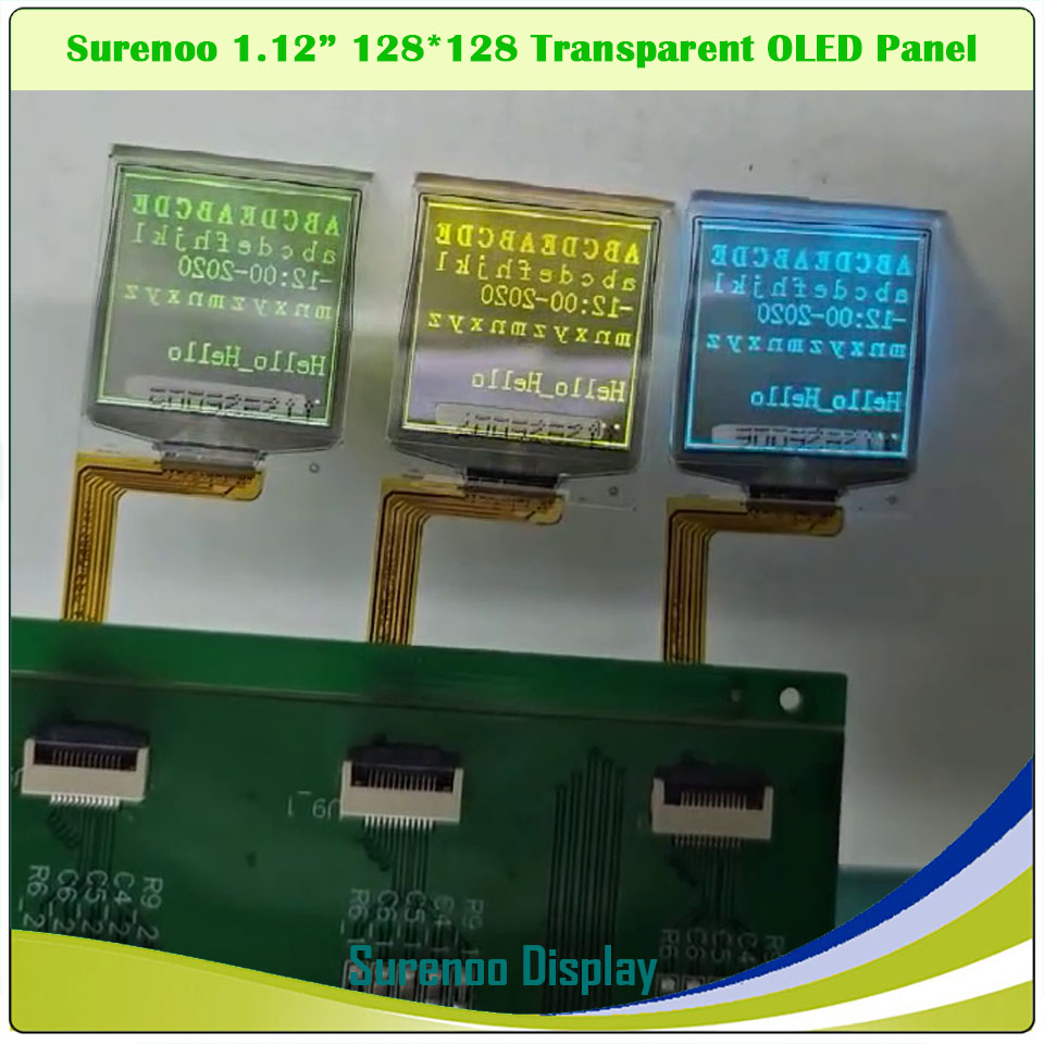 จอแสดงผล OLED โปร่งใสแท้ ขนาด  - Oled Display 0.96 บทวิจารณ์และราคา