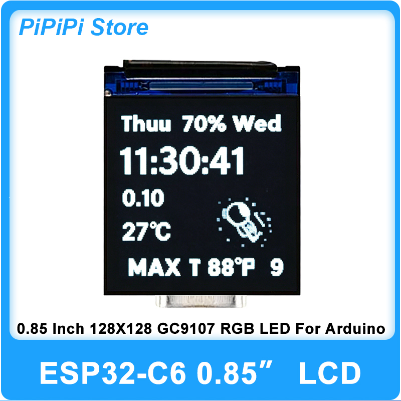 ESP32 C6 0.85 นิ้ว 128X128 หน้ - Sd Card Module บทวิจารณ์และราคา