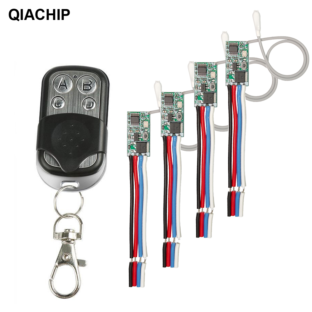QIACHIP รีโมทคอนโทรลไร้สาย 433 - Relay Module 1 Channel บทวิจารณ์และราคา