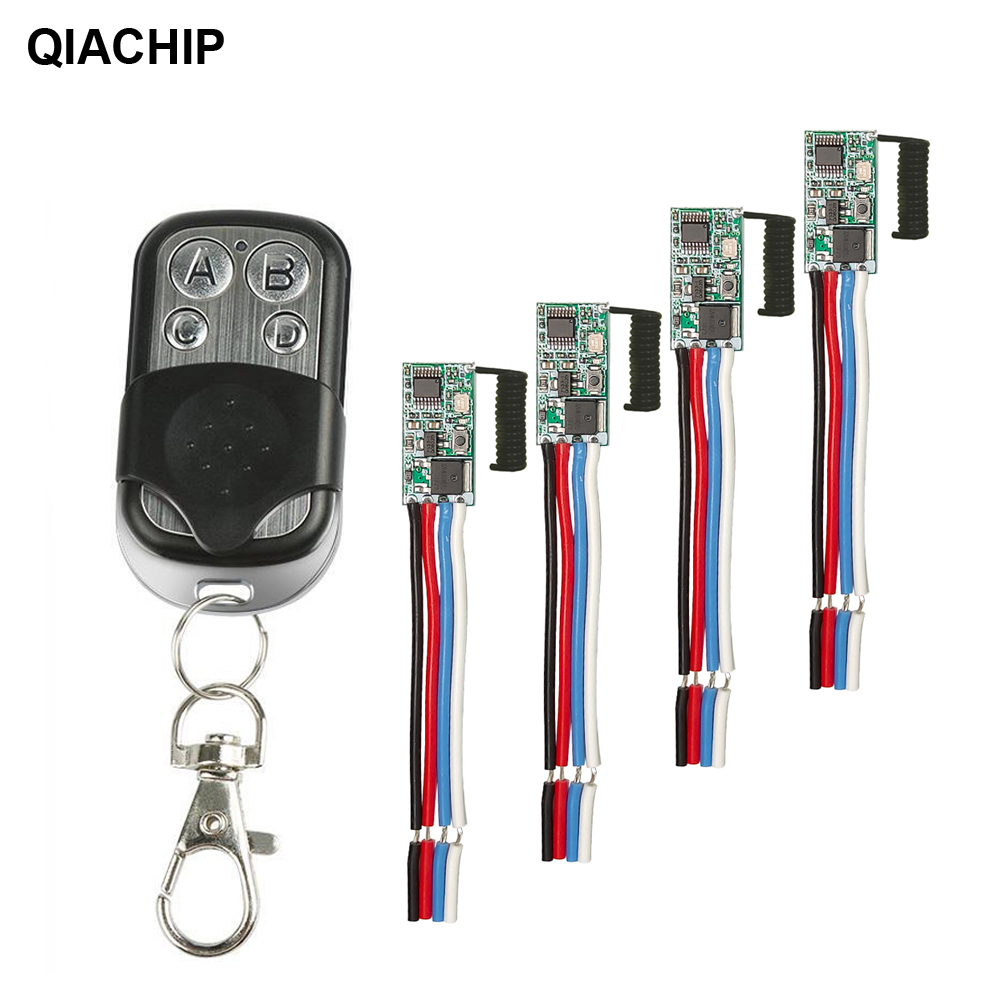 QIACHIP รีโมทคอนโทรลไร้สาย 433 - Relay Module 1 Channel บทวิจารณ์และราคา
