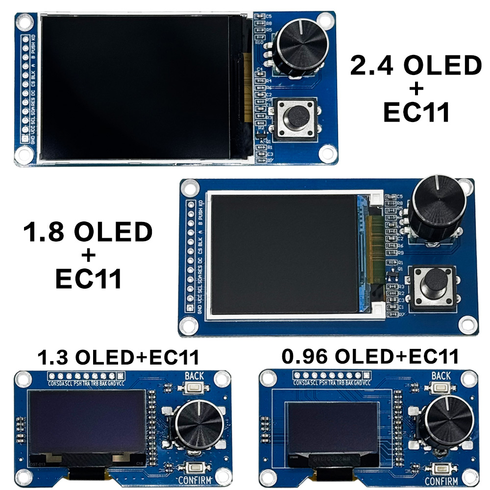 โมดูล TFT OLED EC11 พร้อมตัวเข - Oled Display 0.96 บทวิจารณ์และราคา