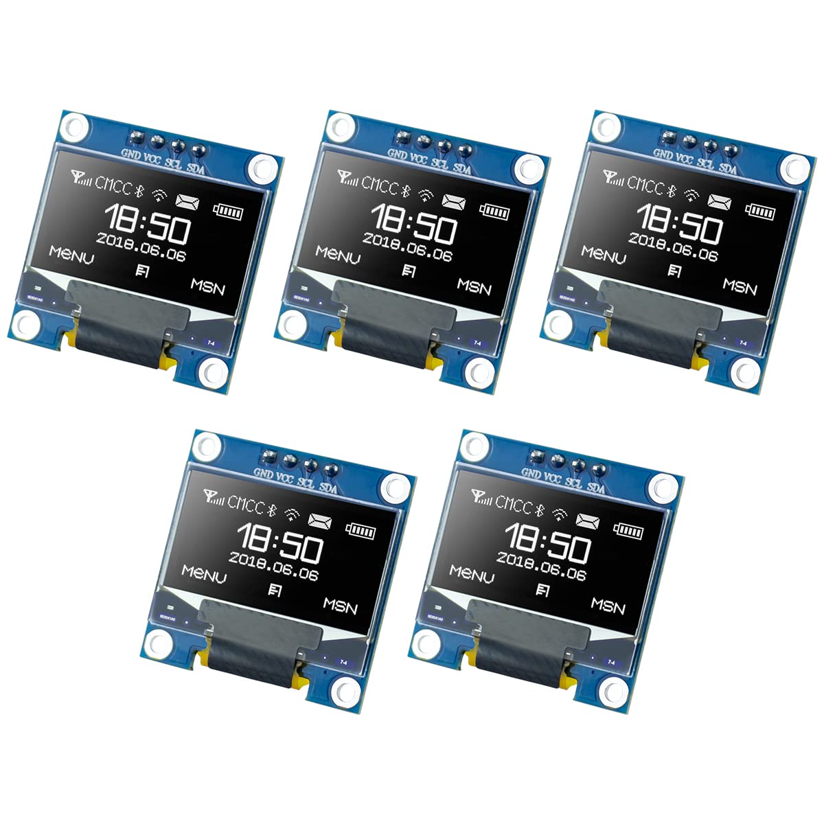 0.96 นิ้ว OLED I2C IIC โมดูลจอ - Oled Display 0.96 บทวิจารณ์และราคา