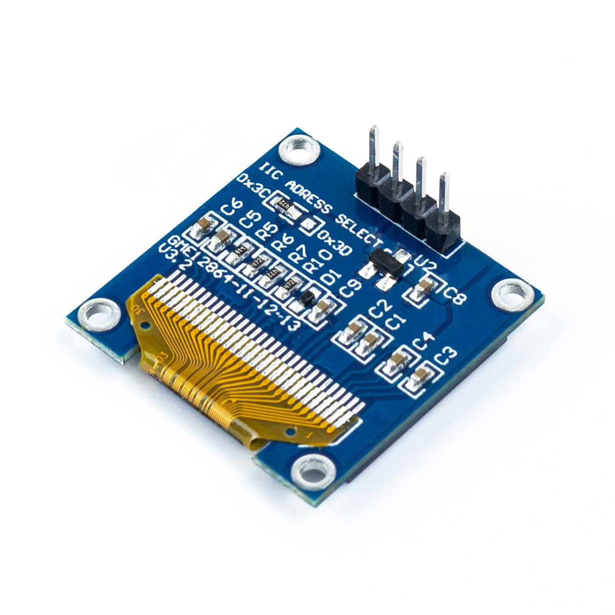 0.96 นิ้ว OLED I2C IIC โมดูลจอ - Oled Display 0.96 บทวิจารณ์และราคา