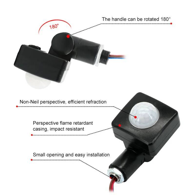 Motion Sensor สวิตช์ PIR Light - Pir Motion Sensor บทวิจารณ์และราคา