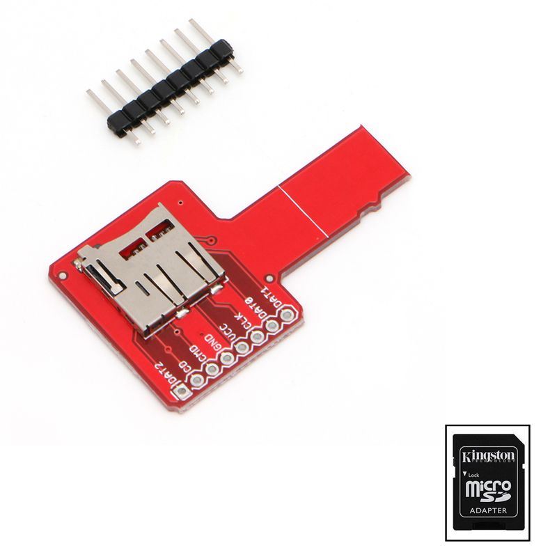 ใหม่ Micro SD Sniffe ใช้งานร่ว - Sd Card Module บทวิจารณ์และราคา