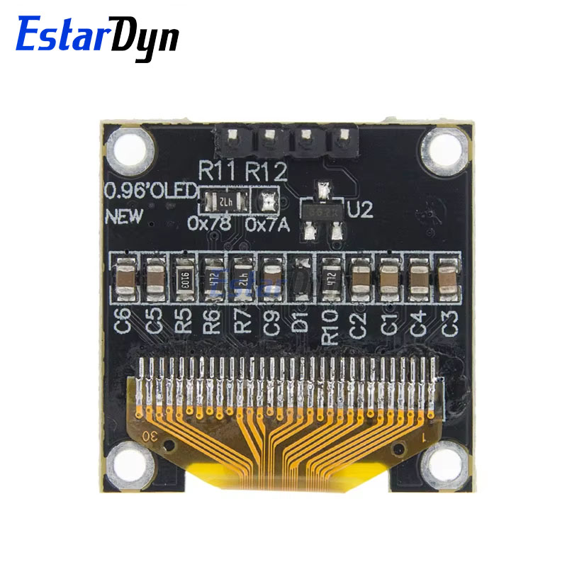 0.96 นิ้ว IIC SPI Serial 7/4 พ - Oled Display 0.96 บทวิจารณ์และราคา