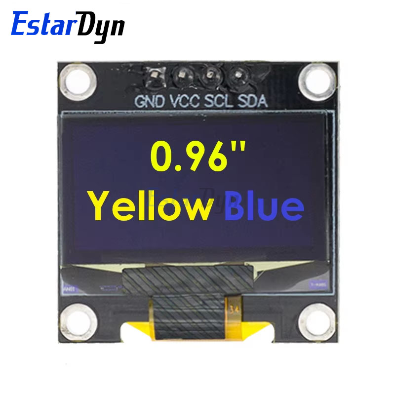 0.96 นิ้ว IIC SPI Serial 7/4 พ - Oled Display 0.96 บทวิจารณ์และราคา