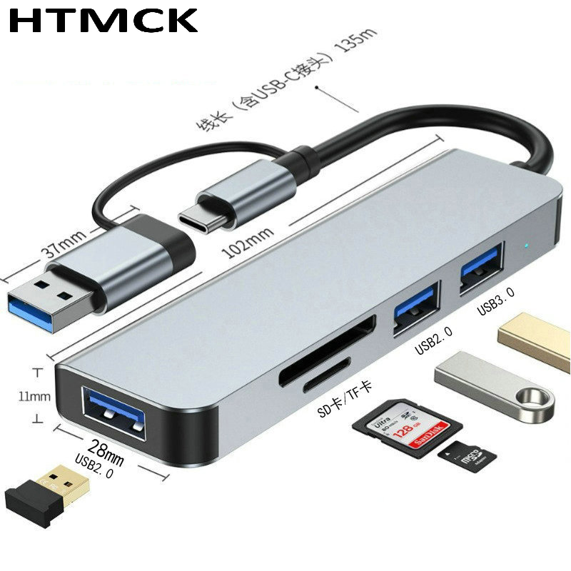 แท่นเชื่อมต่อแบบมัลติพอร์ต USB - Sd Card Module บทวิจารณ์และราคา