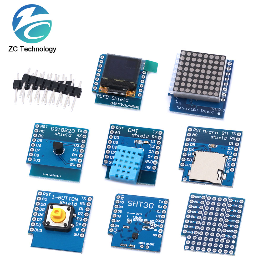 D1 Mini ESP8266 ESP-12F CH340G - Dht22 บทวิจารณ์และราคา