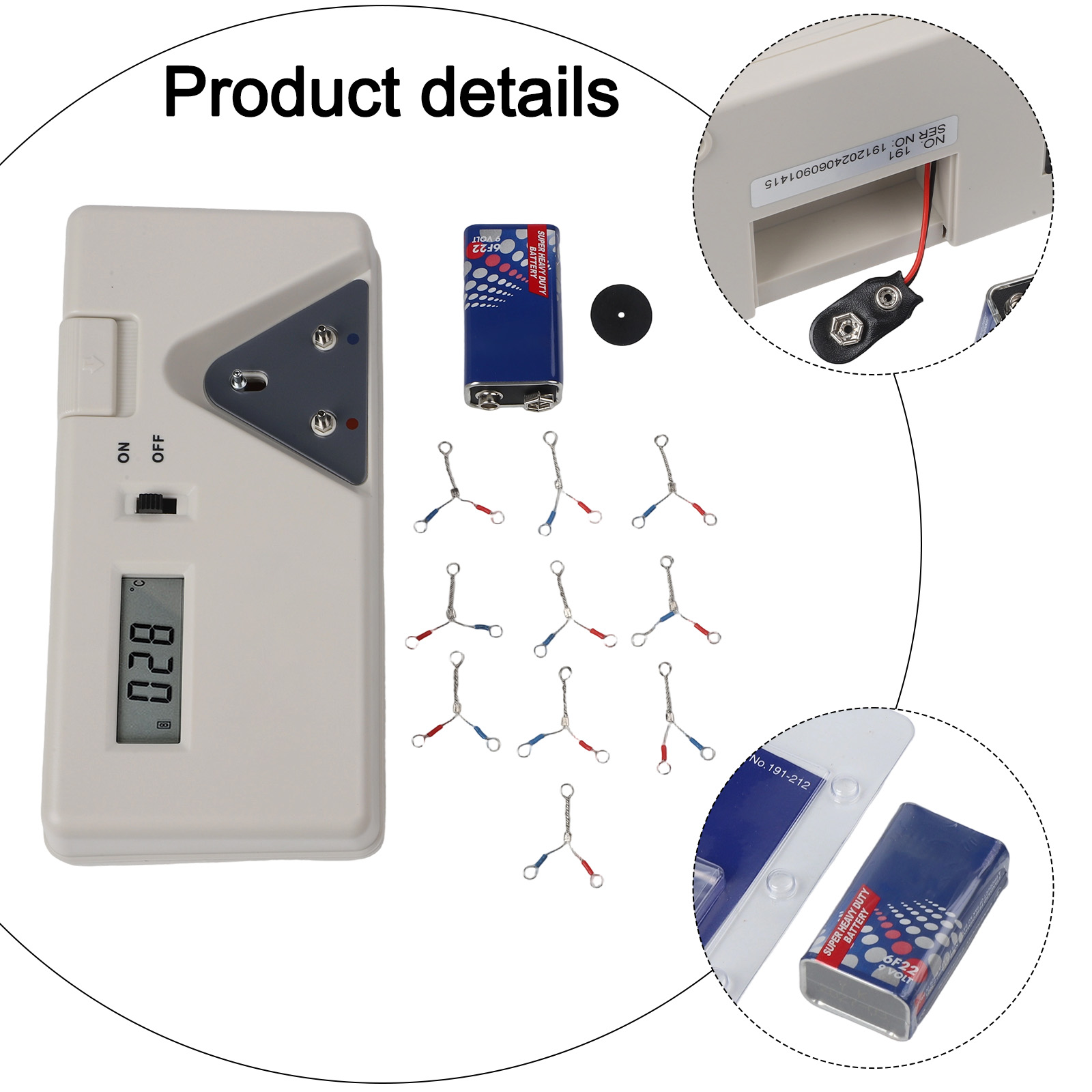 191 เครื่องทดสอบปลายหัวแร้ง เค - Soldering Iron Temperature Probe บทวิจารณ์และราคา