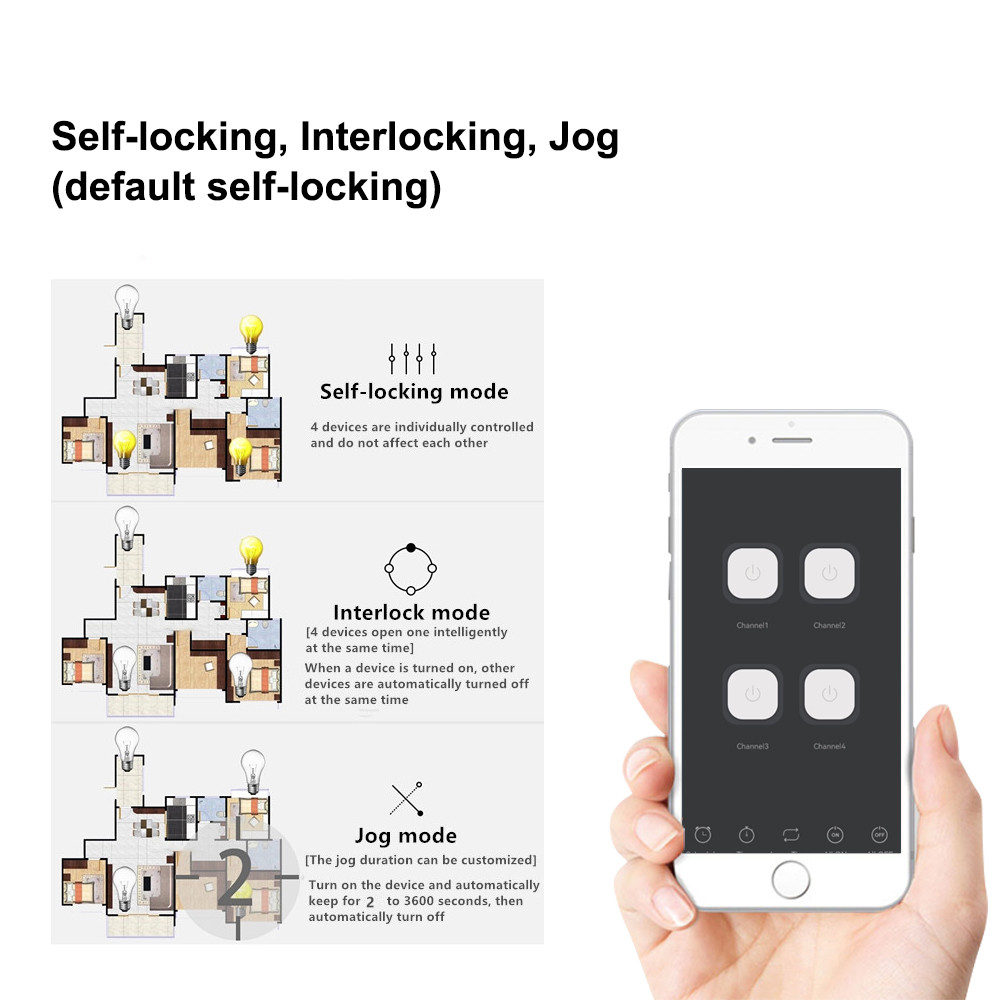โมดูลรีเลย์ WiFi อัจฉริยะ 4 ช่ - Ir Remote Module บทวิจารณ์และราคา