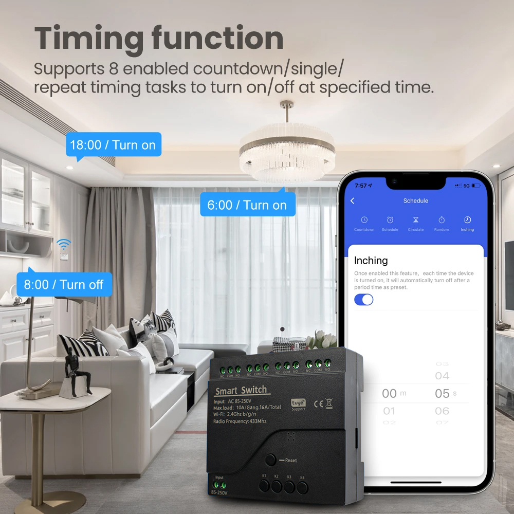 โมดูลรีเลย์ WiFi อัจฉริยะ 4 ช่ - Ir Remote Module บทวิจารณ์และราคา